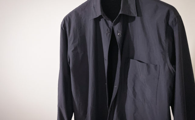 新しい 20AW COMOLI ナイロンシャツジャケット サイズ3 
